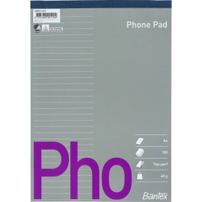 Bantex stitched pad a4