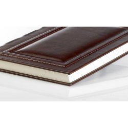 Barok B5 Linieret Brun