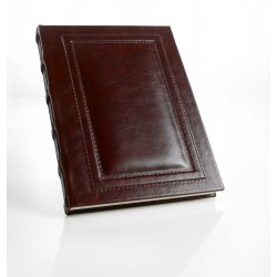 Barok B5 Linieret Brun