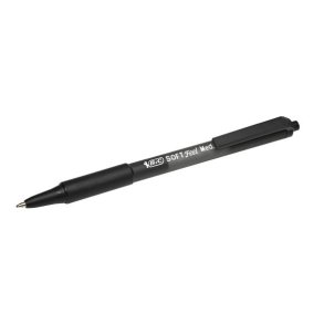BIC kuglepen Soft Feel Clic Grip sort