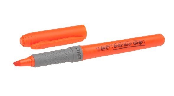 BIC overstregningspen Brite Liner Grip orange