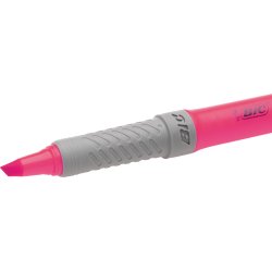 BIC overstregningspen Brite Liner Grip pink