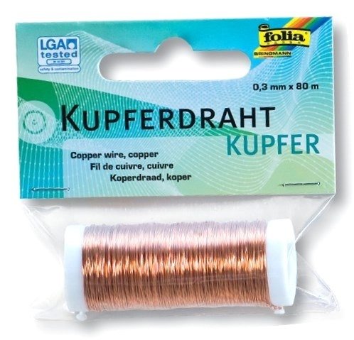 Bindetrd Kopper 0,3mm X 80m