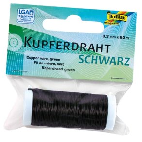 Bindetrd Sort 0,3mm X 80m