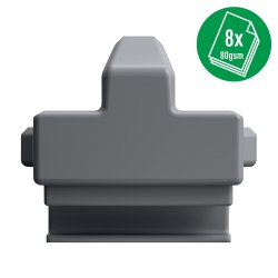 Blad t/rulleskrer Leitz Home A4 lige skr (4)