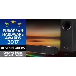 BlasterX Katana Sound Bar, Black