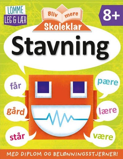 Bliv Mere Skoleklar Stavning lommeformat