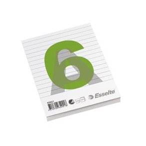 Blok limet  A6 lin t/lim u/H 60g(100)ark