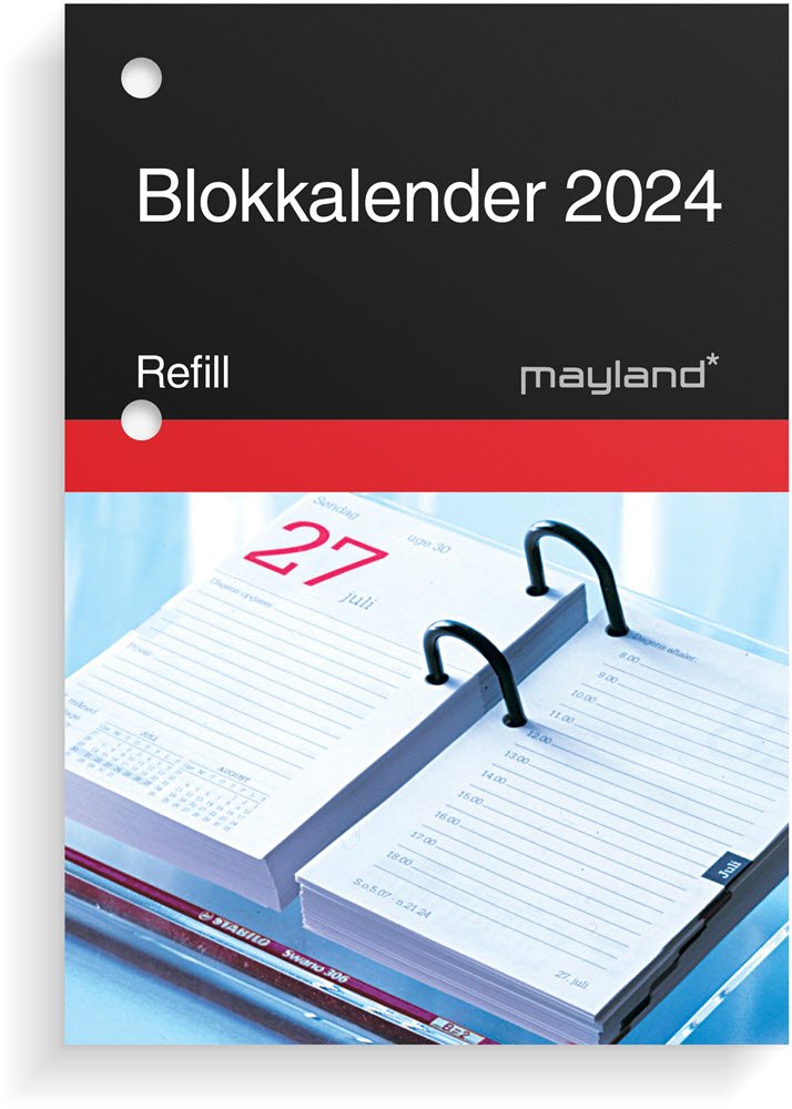 Blokkalender REFILL 2024