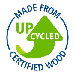 Blyant Noris HB Upcycled Wood m/topgummi (72)