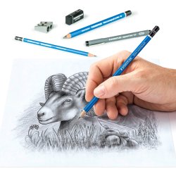 Blyant Til Sketching Mixed St (12)