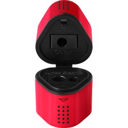 Faber Blyantspidser Trio Grip 2001 R�d eller Bl�