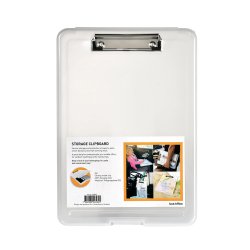 Bnt Clipboard Med Opbevaring Transperent