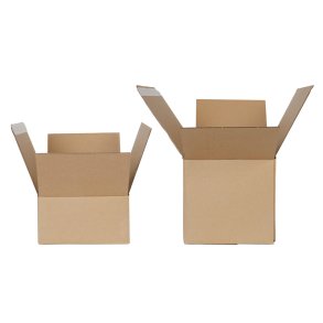 Blgepapkasse 250x150x27mm Hvid str 2