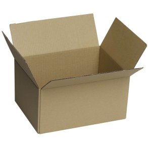 Blgepapkasse 190x190x190mm Brun Str 5