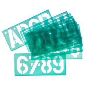 Bogstavs Lineal 100mm