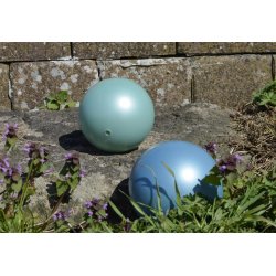 Bolde i Net 2 stk Grn og Bl 15 cm