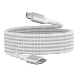 BOOST CHARGE 240W USB-C to USB-C Cable, 2m, White
