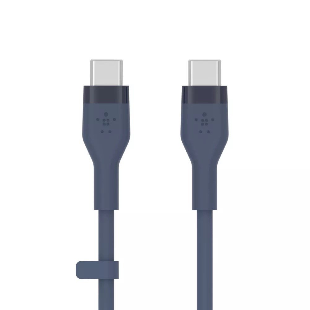 BOOST CHARGE USB-C to USB-C 2.0 Silicone Blue (2m)