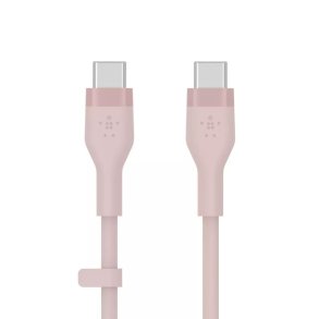 BOOST CHARGE USB-C to USB-C 2.0 Silicone Pink (2m)