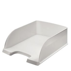 Brevbakke Plus Jumbo stabelbar hvid