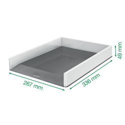 Brevbakke WOW Dual hvid/rd