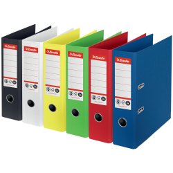 Brevordner No1 POB CO&sup2;neut A4 75mm gul