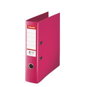 Brevordner No1 Power PP A4 75mm fuchsia