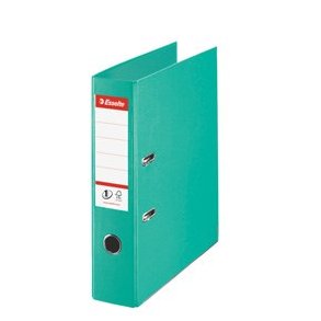 Brevordner No1 Power PP A4 75mm lysegrn
