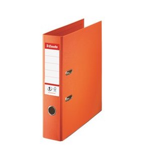 Brevordner No1 Power PP A4 75mm orange