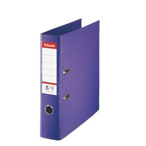 Brevordner No1 Power PP A4 75mm violet