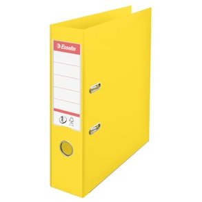 Brevordner No1 Vivida PP A4 75mm gul