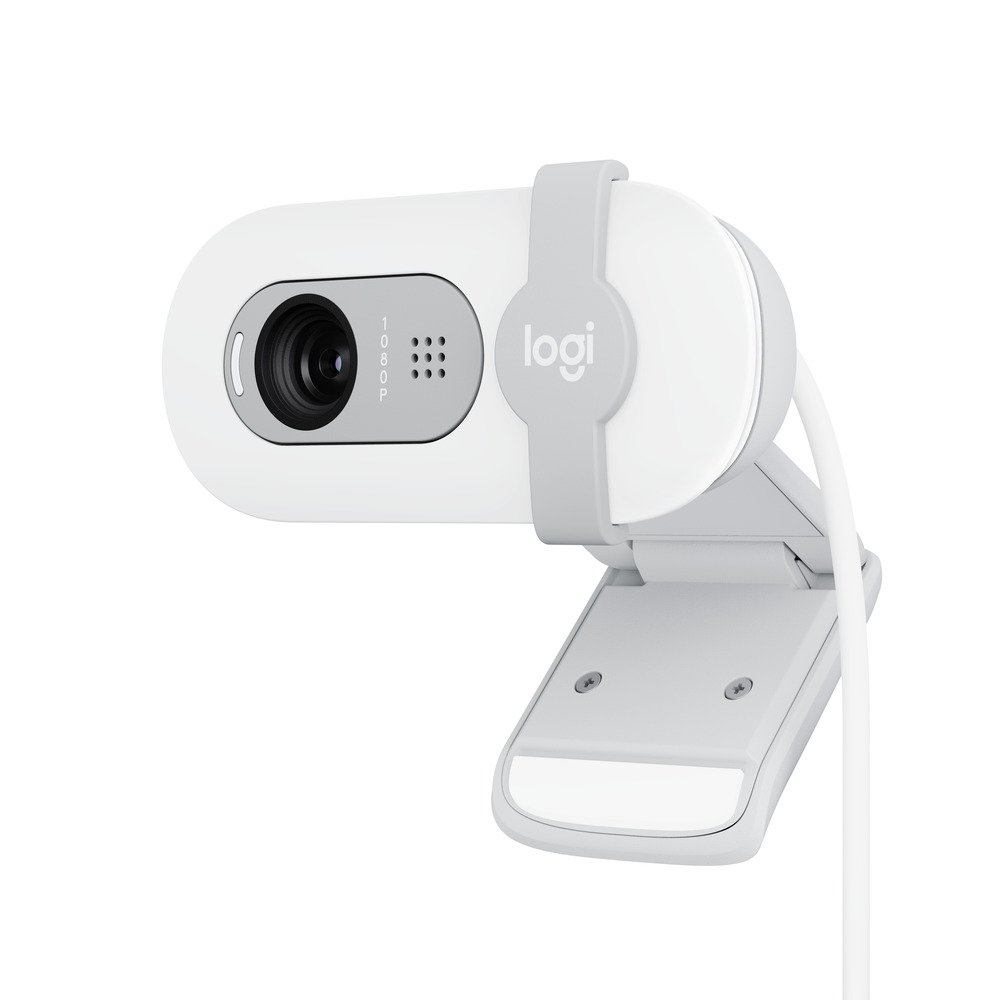 Brio 100 Full HD Webcam, Off-white