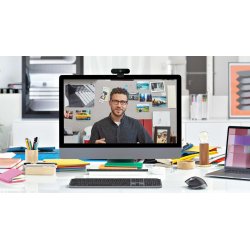 BRIO 4K Ultra HD Webcam, Black