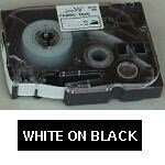 Brother TZ315 6mm hvid/sort tape