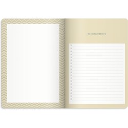 Burde Week Planner Undated Blue
