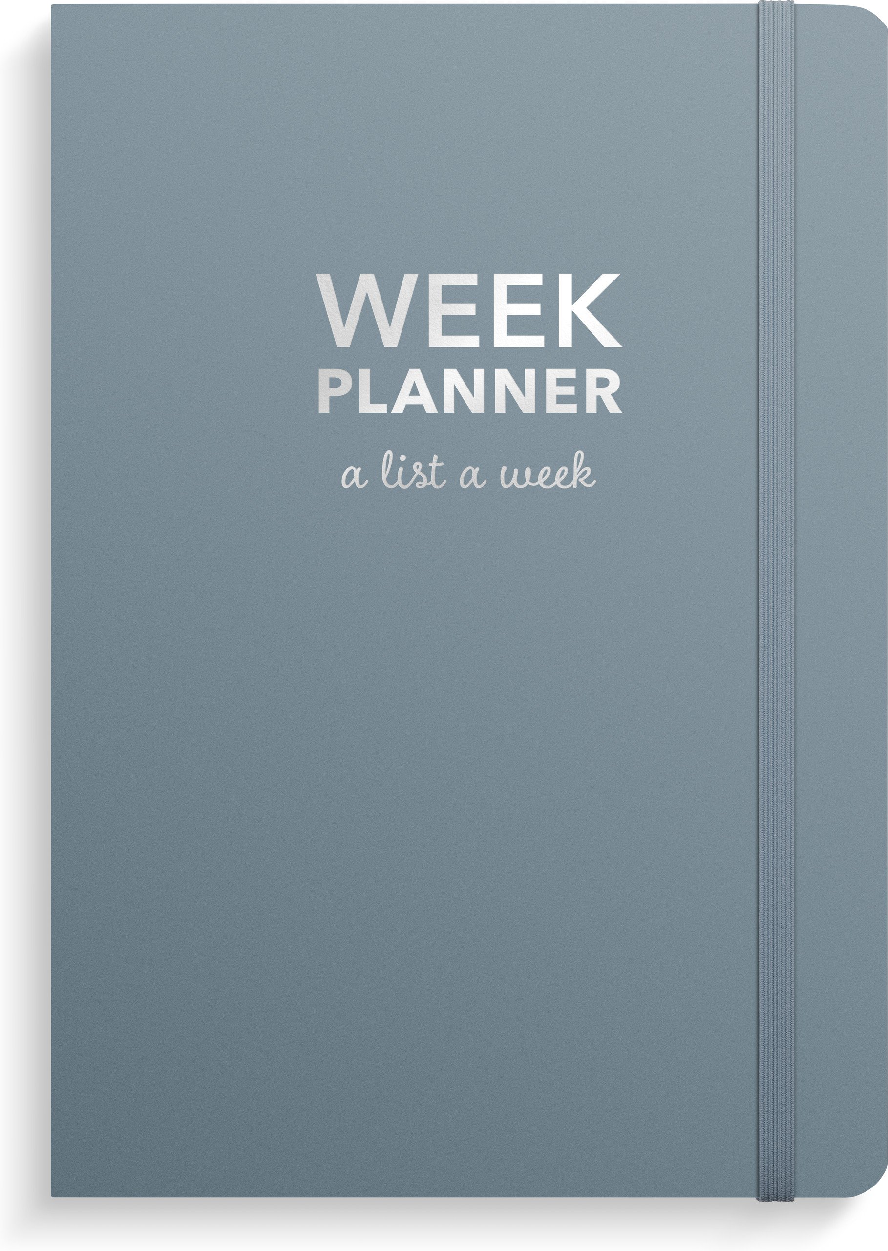 Burde Week Planner Undated Blue