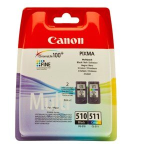 Canon 510 black / 511 color multi-pack