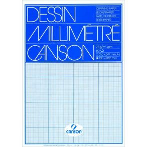 Canson millimeterblok A4