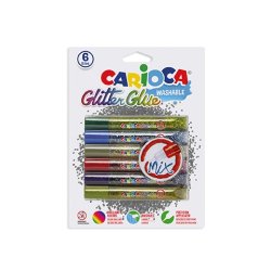 Carioca Glitterlim Mix 6 stk