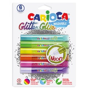 Carioca Glitterlim Neon 6 stk
