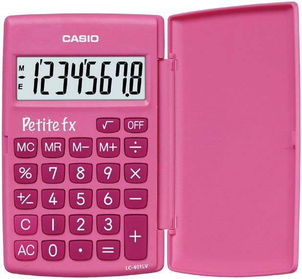 Casio Model LC-401LV Lille Pink