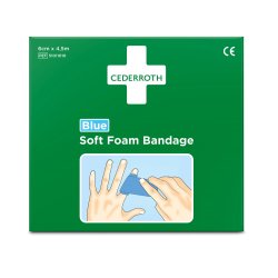 Cederroth Soft Foam Bandage Bl 6cmx4,5m