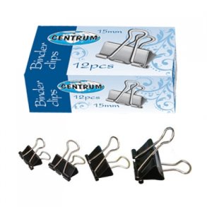 Foldback klemme 15mm sort 1 STK