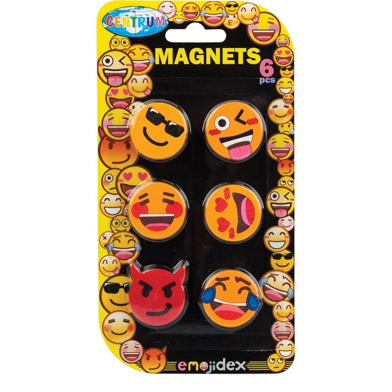 Centrum Magnet 28 6stk Emoji