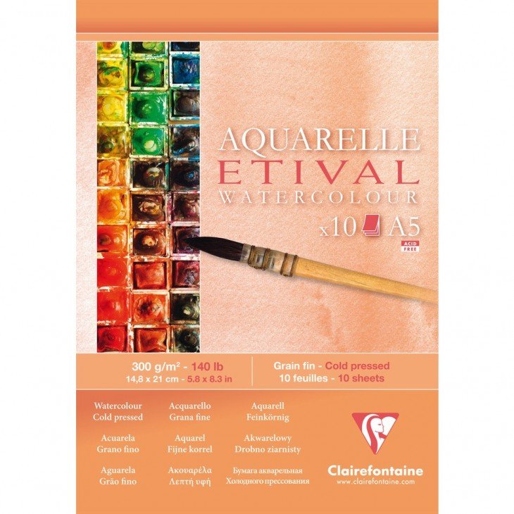 CF Aquarelle A5 10ark 300g