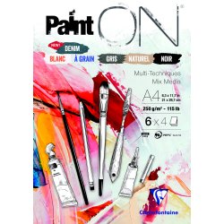 CF Paint On Mix Media A4 250g 24ark