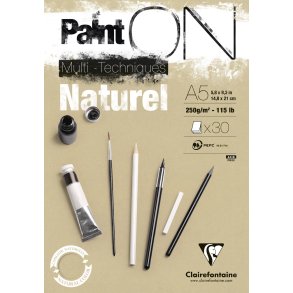 CF Paint On Naturel A5 250gr