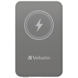 Charge&acute;n Go Magnetic Wireless Power Bank 5000 Grey