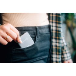 Charge&acute;n Go Magnetic Wireless Power Bank 5000 Grey